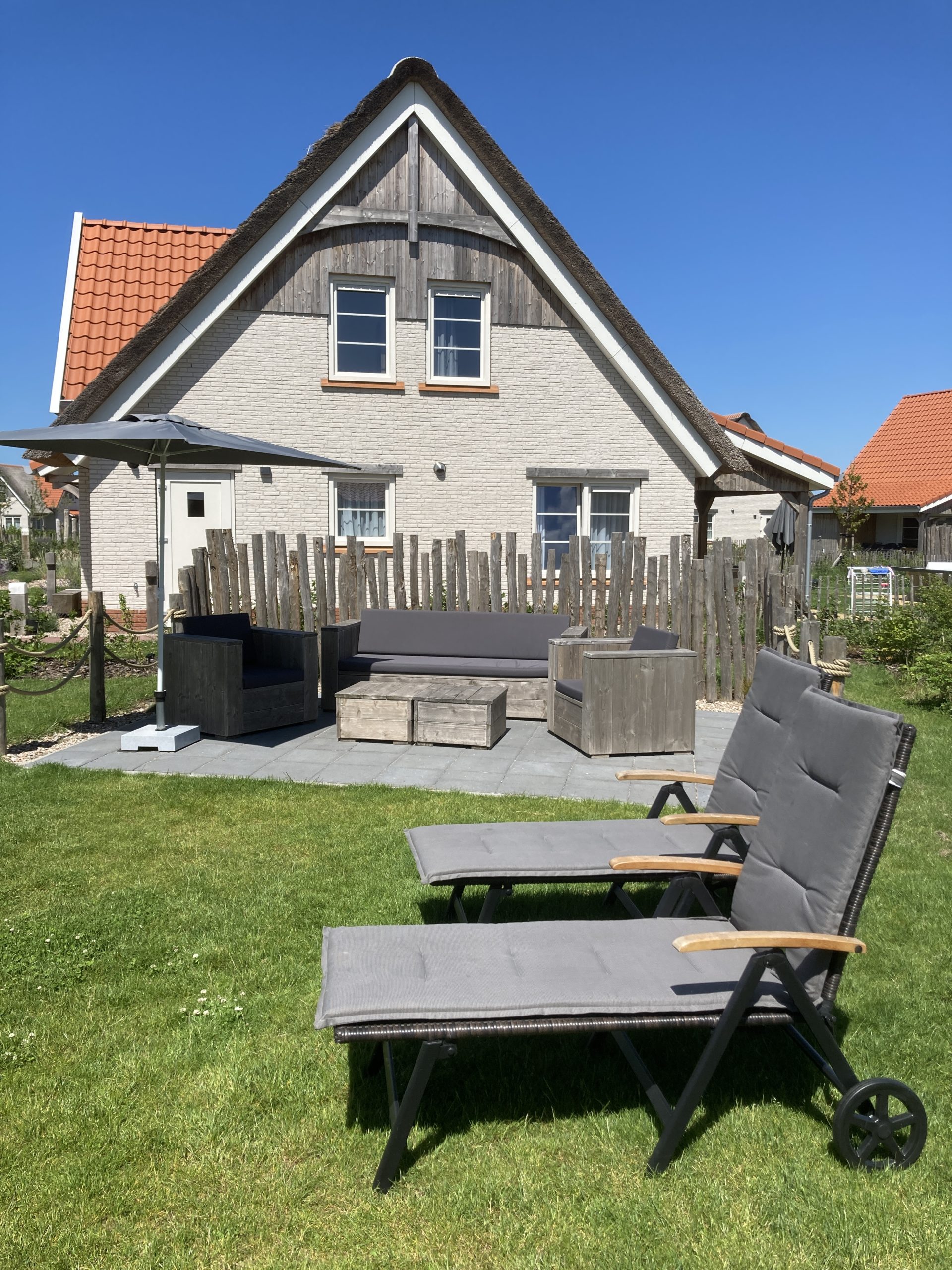 Unser Lieblingshaus im Sonnenschein